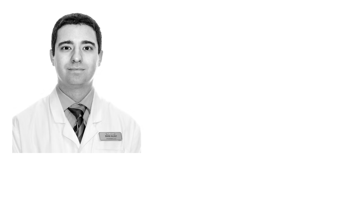 Mani Alavi, registered pharmacist